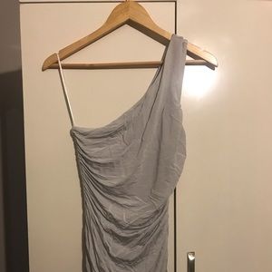 NWT size Small Grey H&M one strap dress